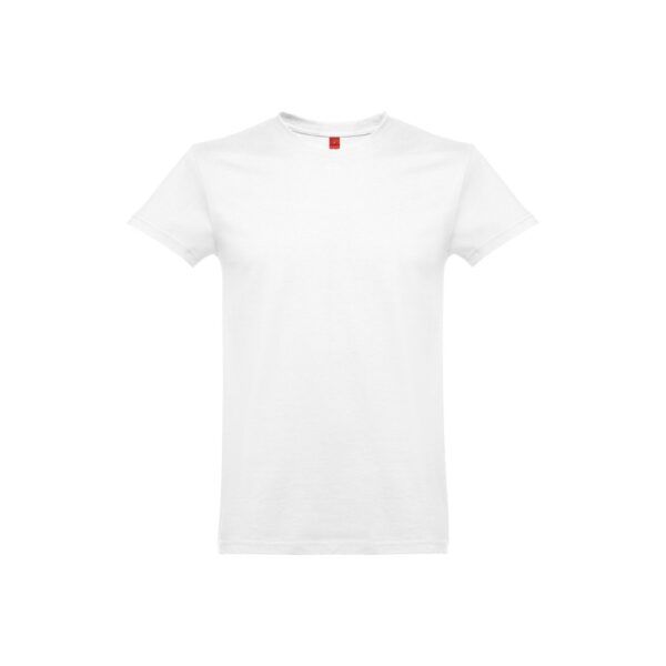 Camiseta unisex Ankara 190 g/m² color blanco vista frontal