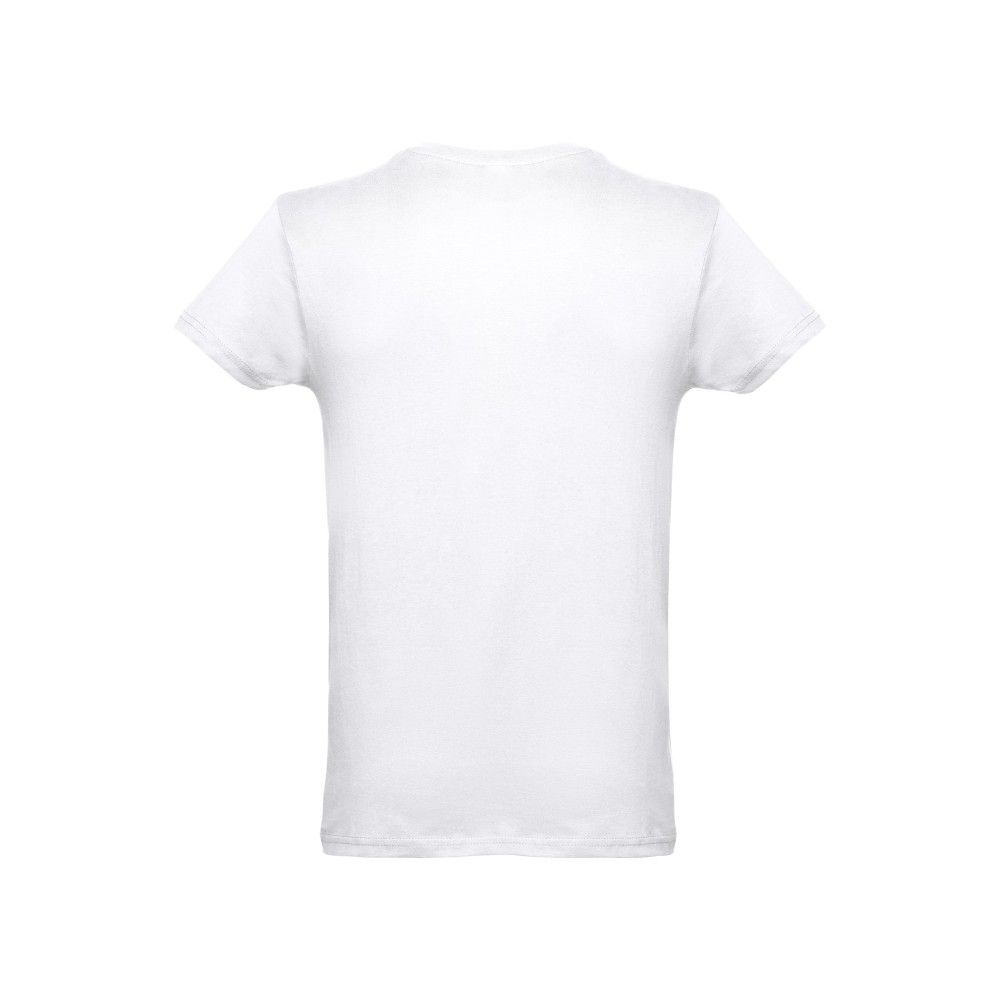 Camiseta unisex Luanda 150 g/m² – TH Clothes 2 Camiseta unisex Luanda 150 g/m² color blanco vista trasera