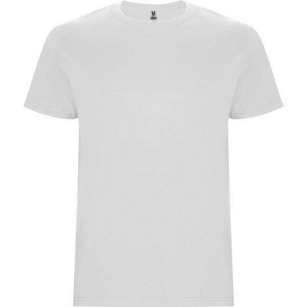 Camiseta unisex adulto Stafford 190 g/m² color blanco vista frontal