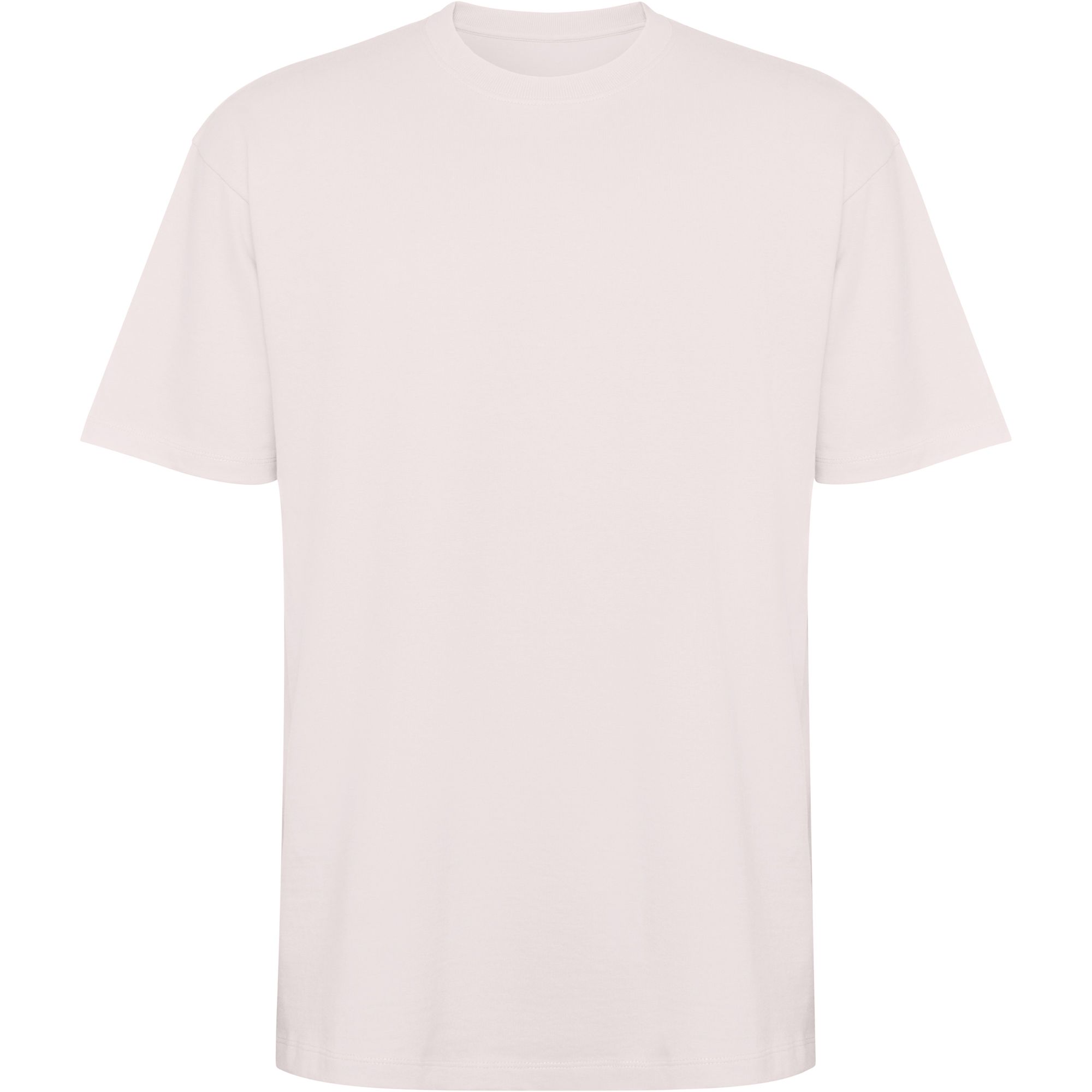 Camiseta unisex oversize Bull 210 g/m² – Roly 6 Camiseta unisex oversize Bull 210 g/m² color blanco vintage vista frontal