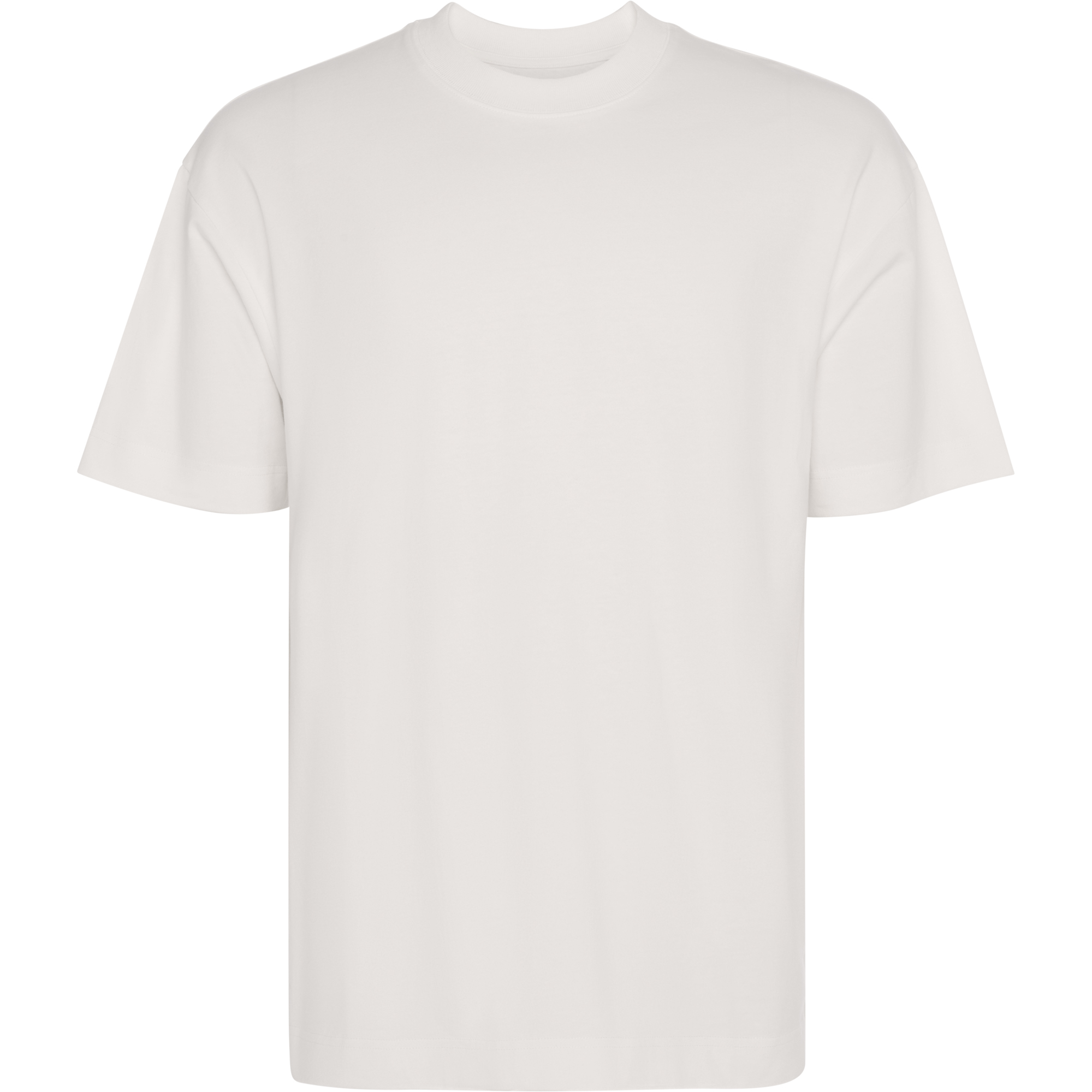 Camiseta unisex oversize Chow 270 g/m² – Roly 4 Camiseta unisex oversize Chow 270 g/m² color blanco vintage vista frontal