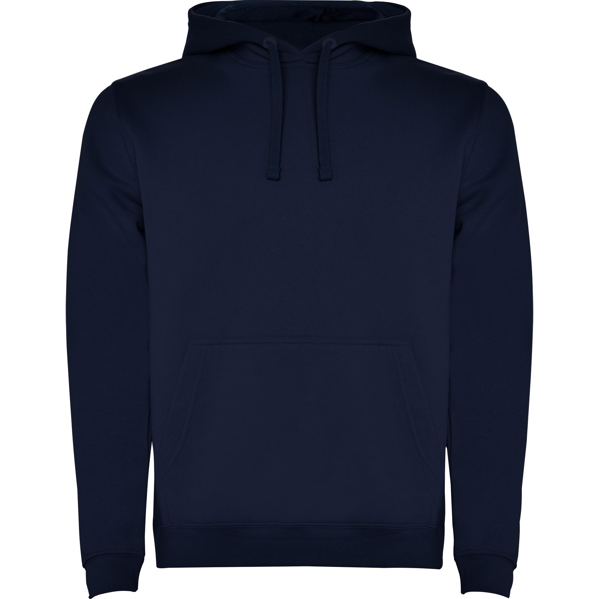 Sudadera unisex con capucha Urban 280 g/m² – Roly 5 Sudadera unisex con capucha Urban 280 g color azul marino vista frontal